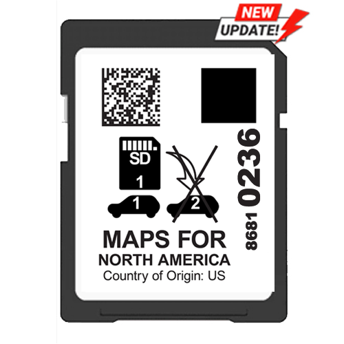 GMC Chevrolet Cadillac Buick 2019 2020 2021 GPS Navigation SD Card Map 86810236