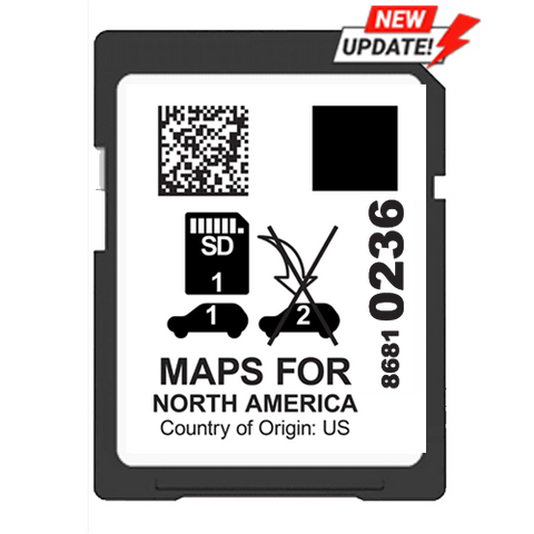 GMC Chevrolet Cadillac Buick 2019 2020 2021 GPS Navigation SD Card Map 86810236