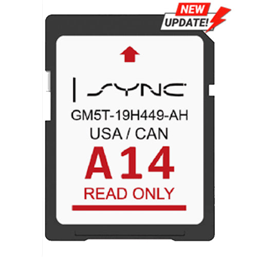 A14 Sync navigation card